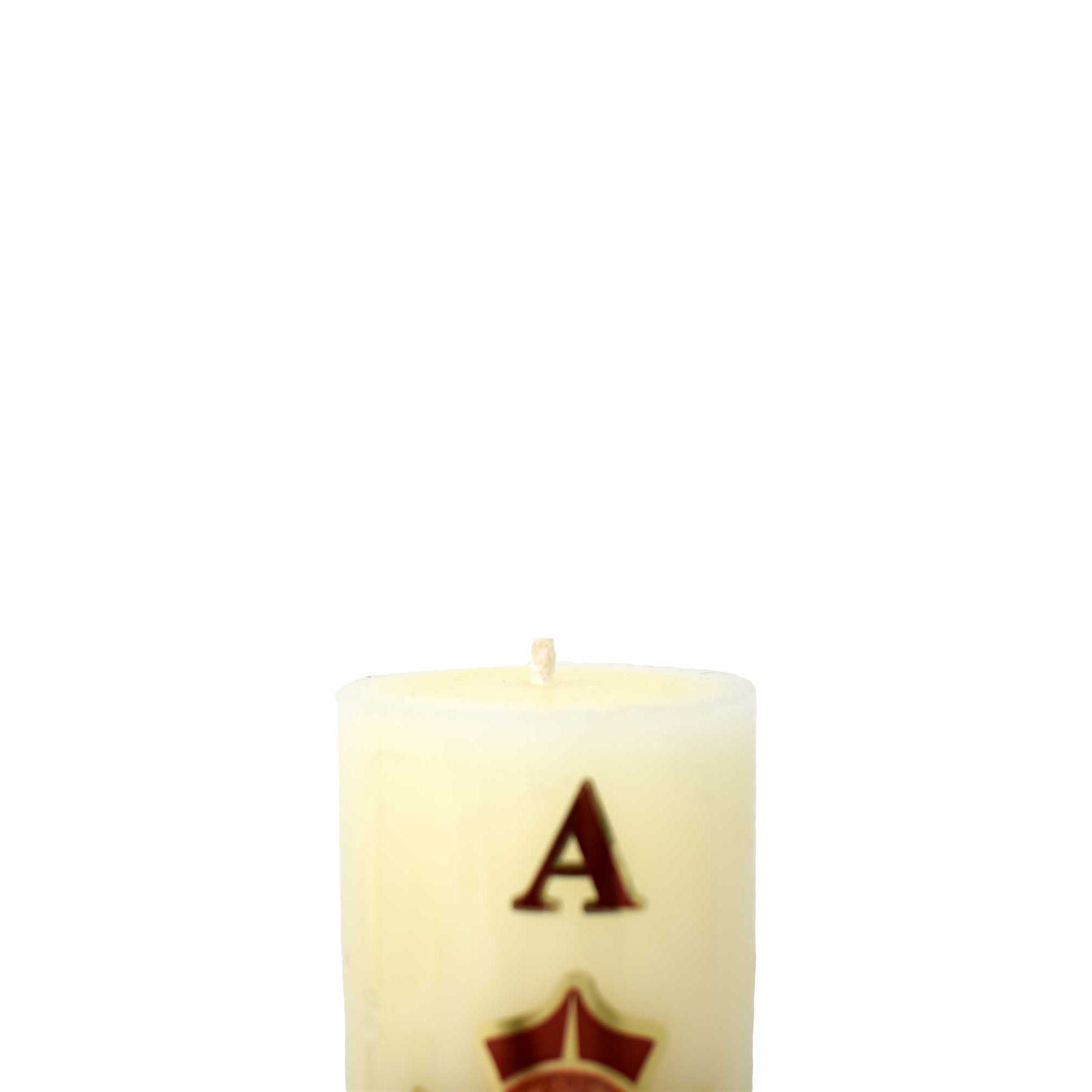 mrcjsales - Easter Regular Candle 6" - 1/4 Kilo. Divine Jesus Christ Symbol. Versatile Decoration for Church & Home.