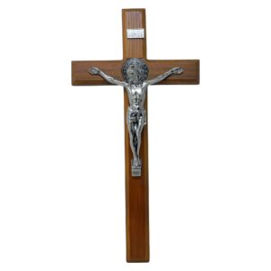 Mrcjsales - Saint Benedict Wooden Cross: Beautiful Faith-Inspired