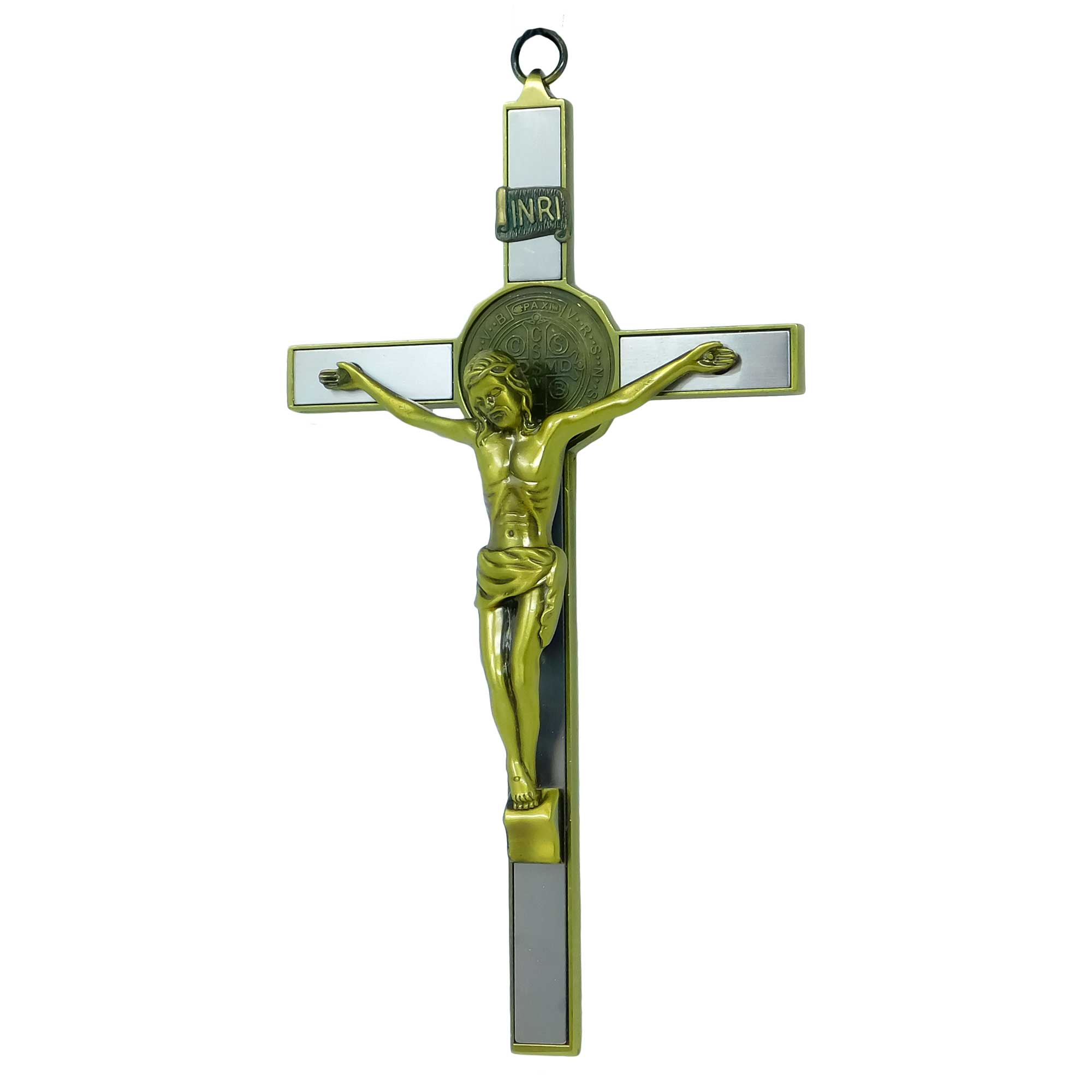 Saint Benedict Crucifix Dorado