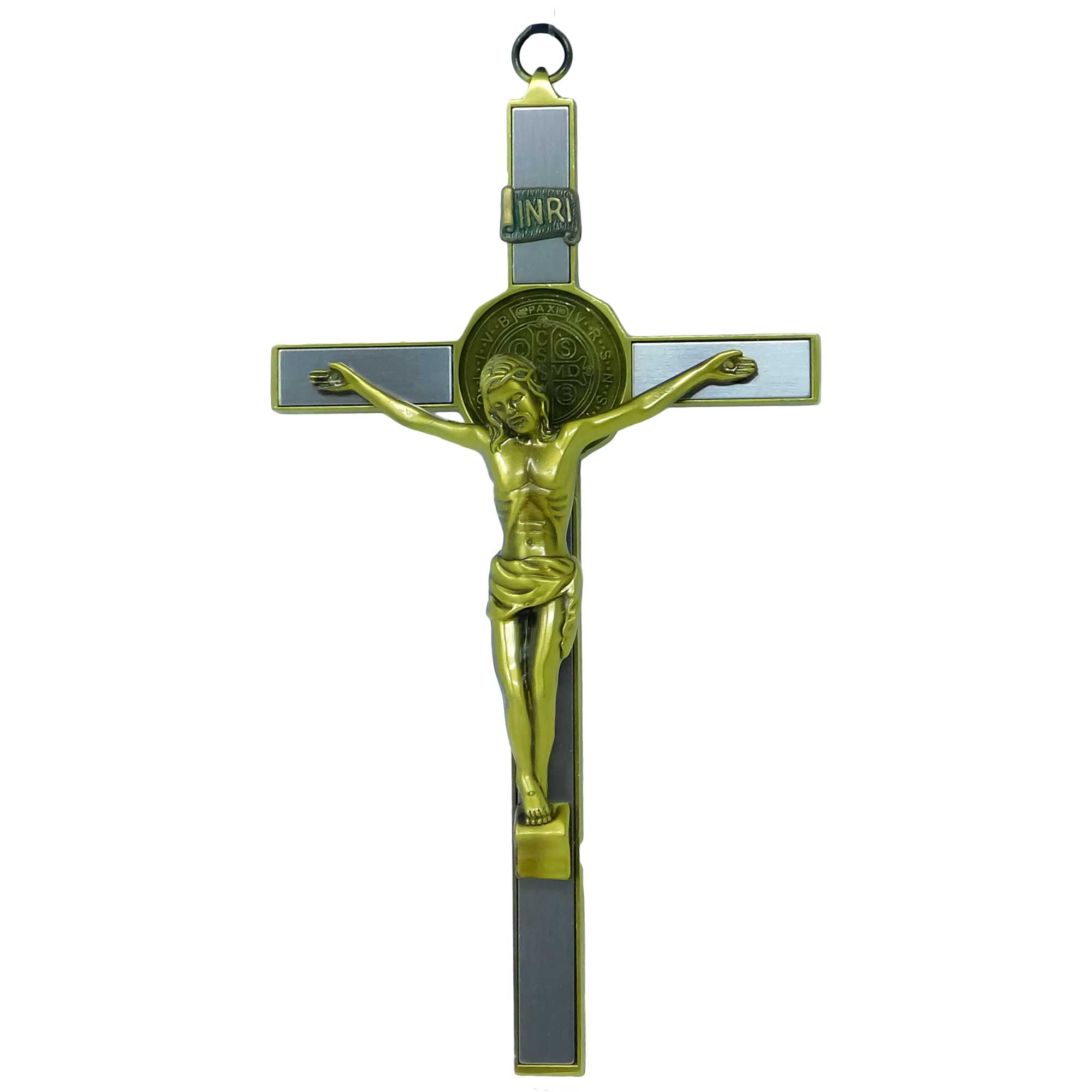 Saint Benedict Crucifix Dorado