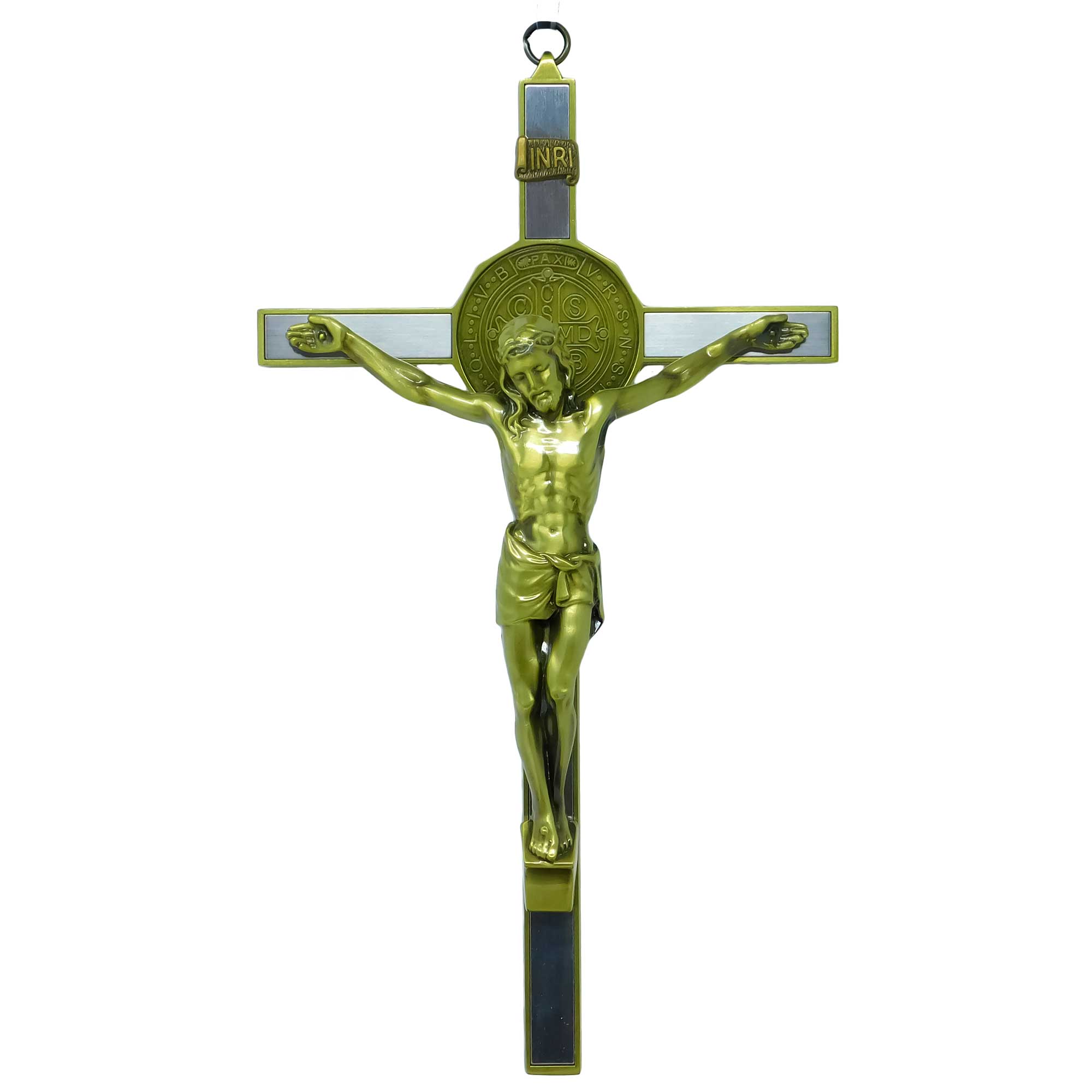 Saint Benedict Crucifix Dorado