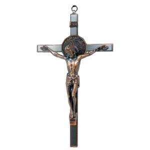 Saint Benedict Crucifix Bronze