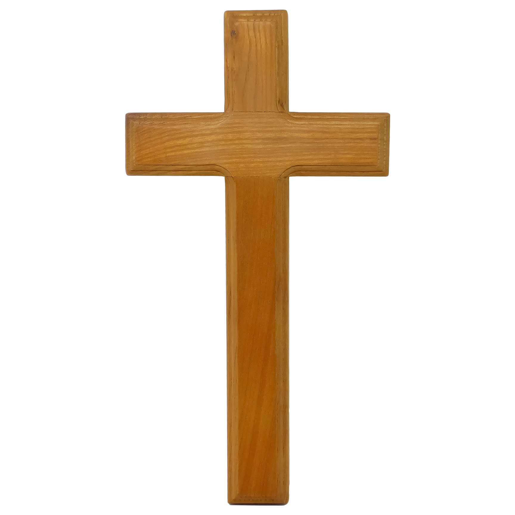 mrcjsales - Crucifix Plain - Beautiful Wooden Design - 11" Height - Simple Faithful Decor - Ideal Gift for Loved Ones