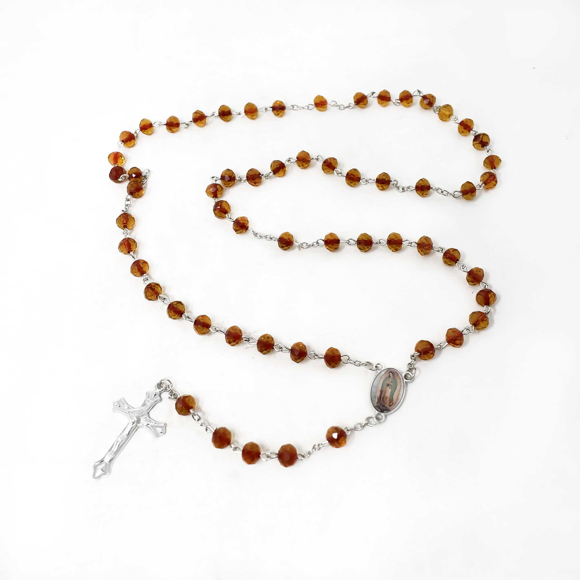 Lady of Guadalupe Crystal Rosary