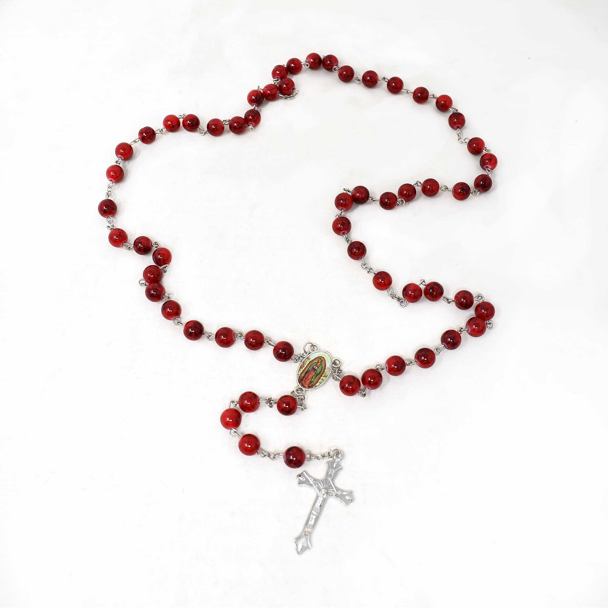 Lady of Guadalupe Marble Rosary