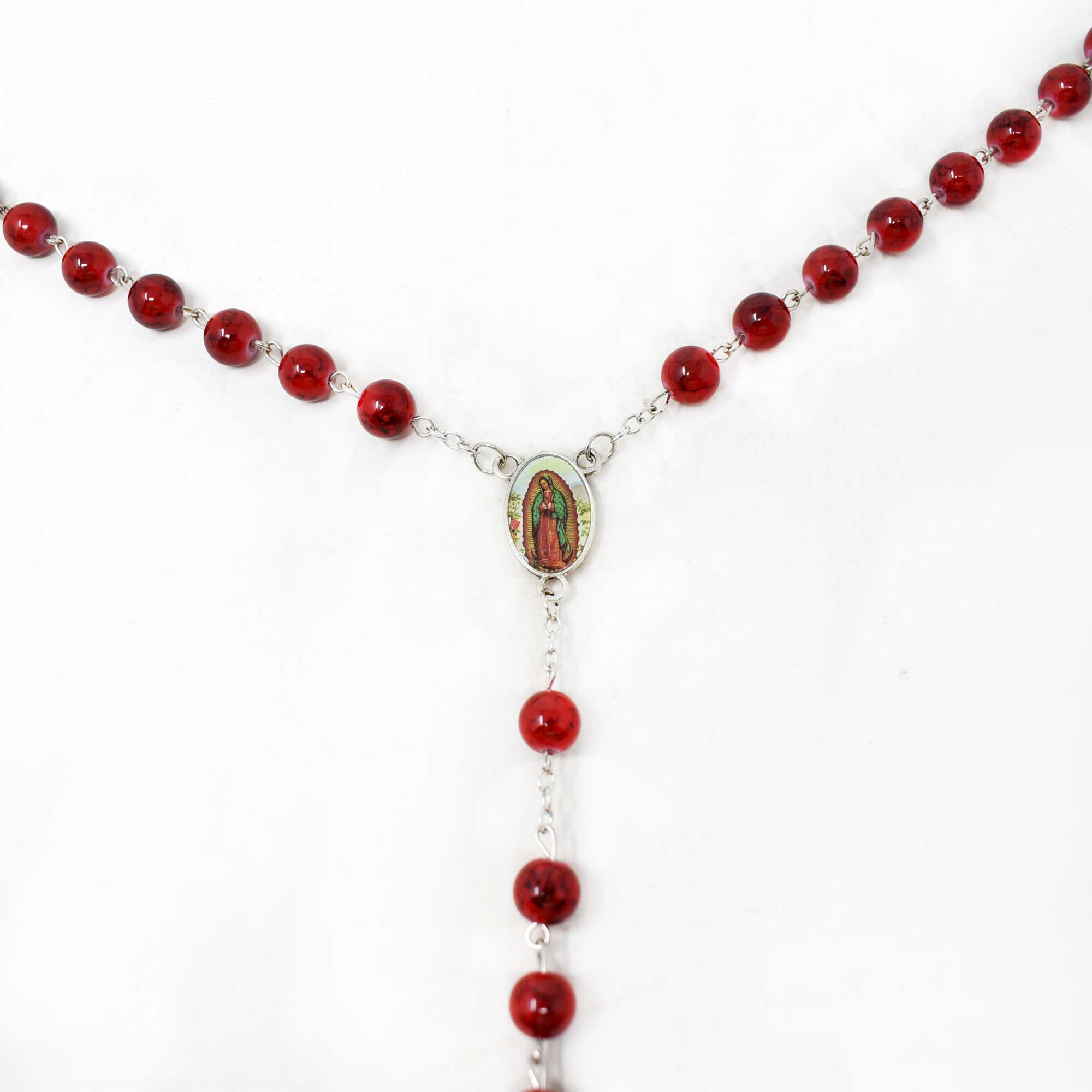 Lady of Guadalupe Marble Rosary