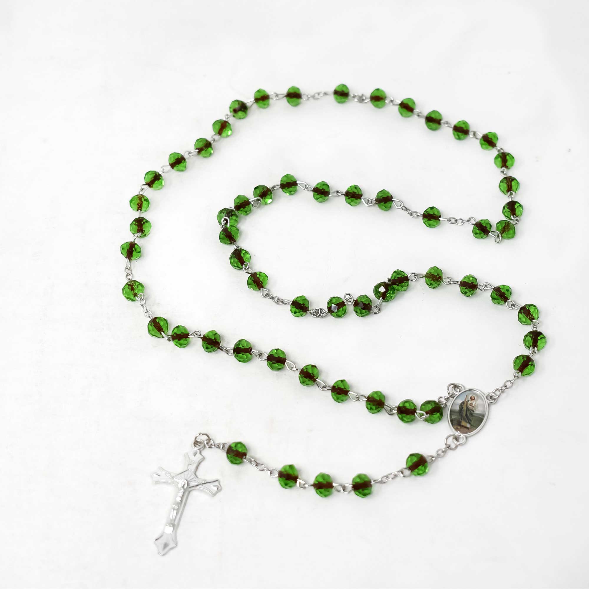 St. Judas Crystal Rosary