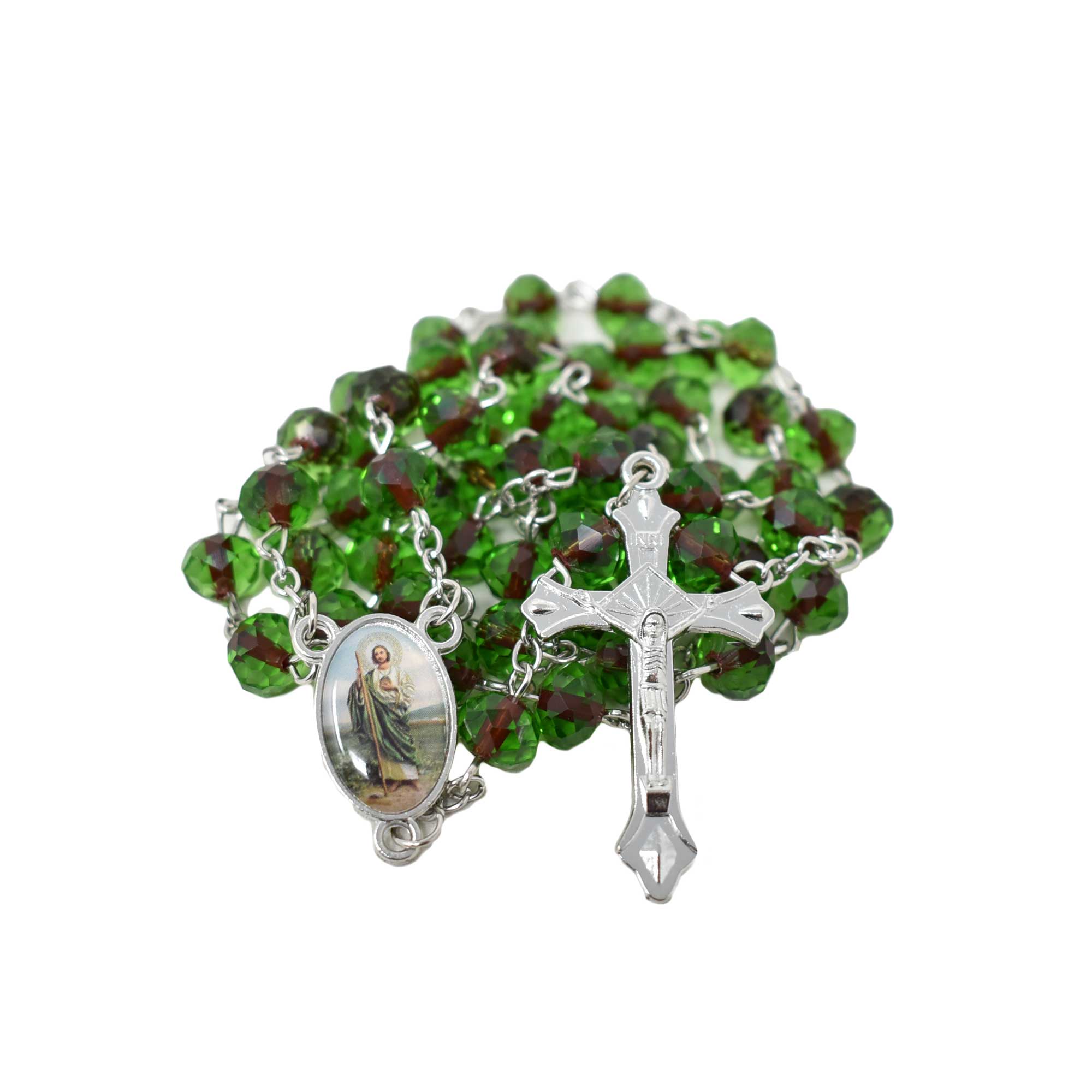 St. Judas Crystal Rosary