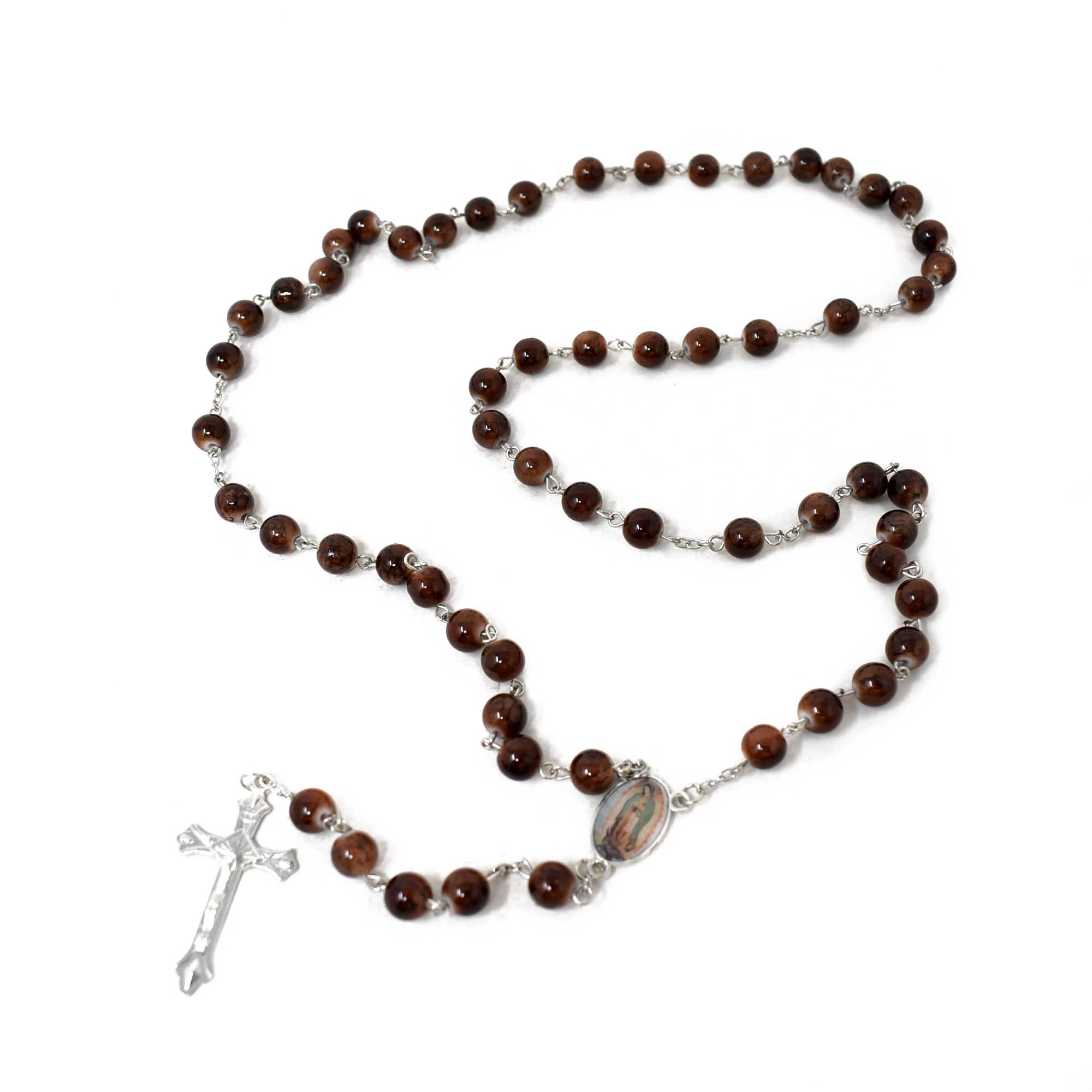 Lady of Guadalupe Marble Rosary