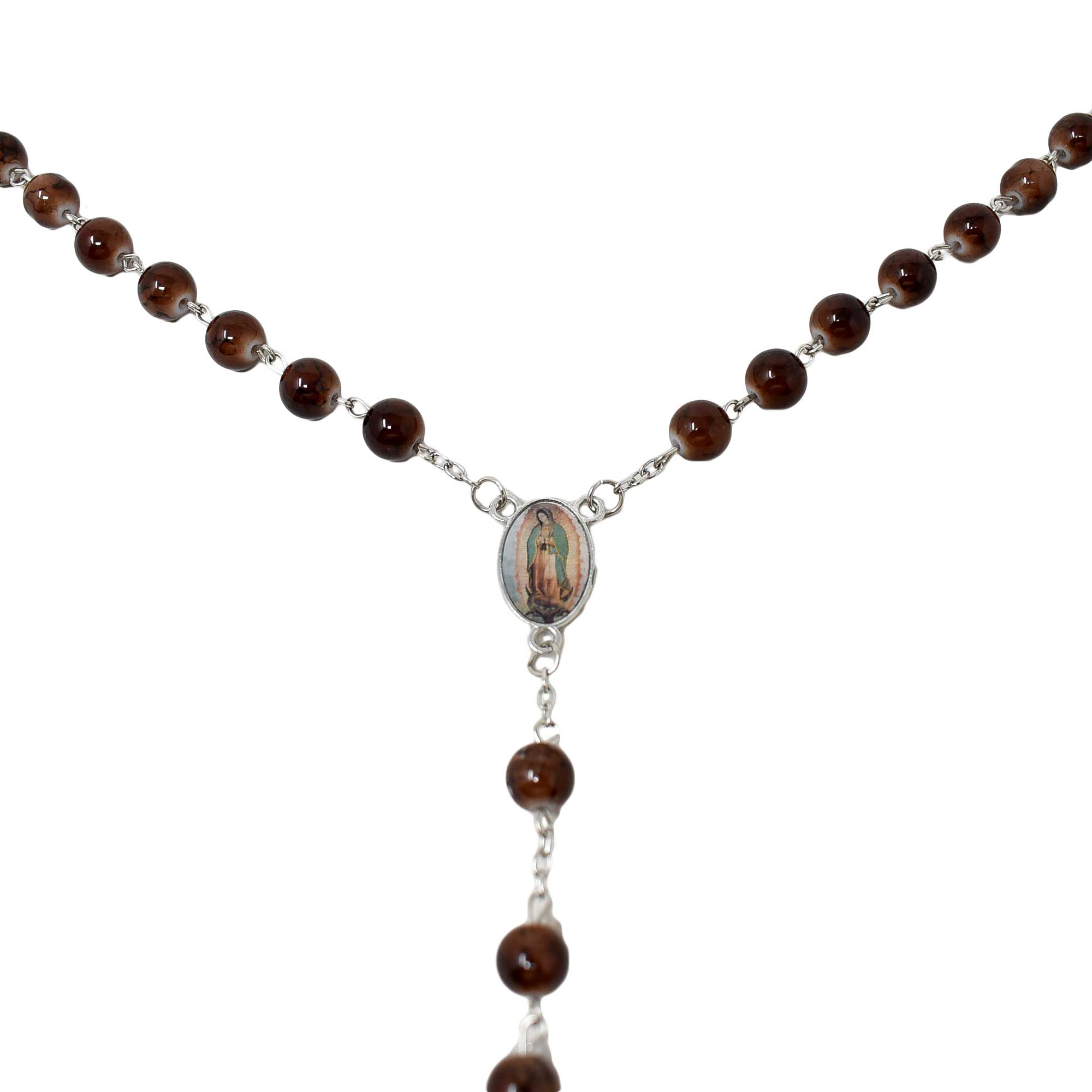 Lady of Guadalupe Marble Rosary