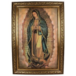 Our Lady of Guadalupe, Elegant Gold Frame