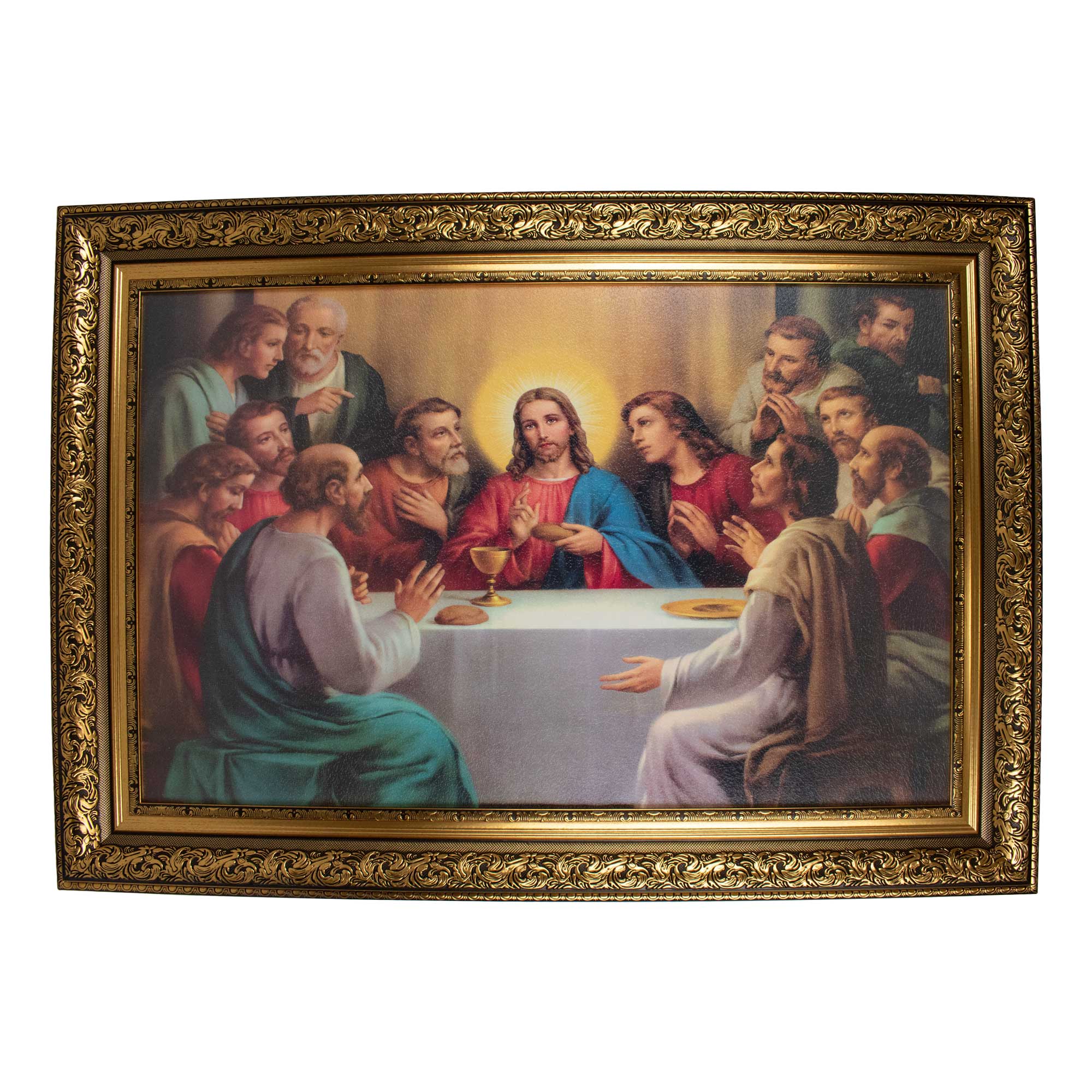 The Last Supper Original Elegant Gold Frame