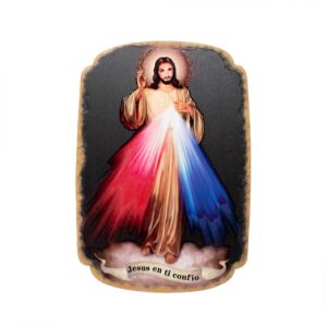 Mrcjsales: Divine Mercy Plaque | Pregamino | Spiritual Devotion | Resin Craft | Timeless Gift | Unique Decor | Cultural Symbol | Affordable Faith Art