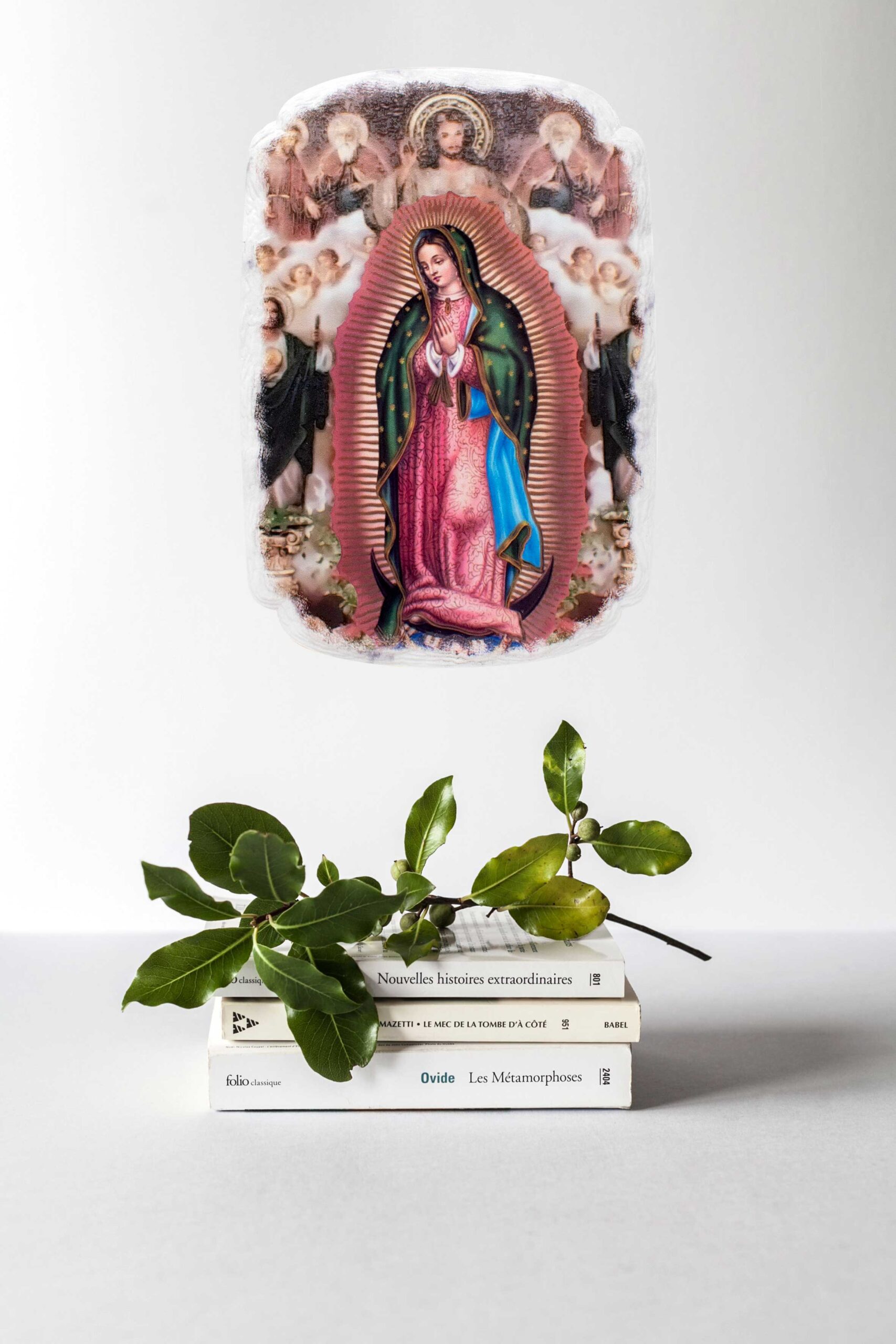 Mrcjsales: Lady of Guadalupe divine Plaque | Pregamino | Resin Craft | Timeless Gift