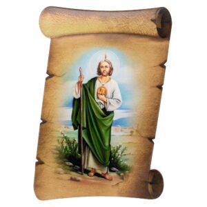 Mrcjsales: St. Judas Plaque | Spiritual Devotion | Resin Craft | Timeless Gift | Unique Decor | Apostle Art | Religious Icon