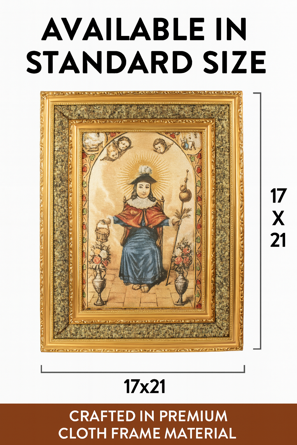 Child of Atocha Framed Image – Santo Niño de Atocha Religious Art