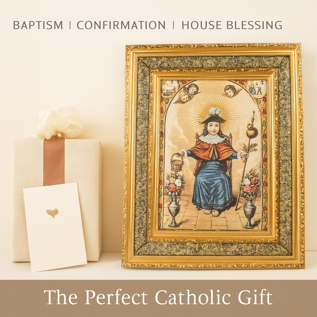 Child of Atocha Framed Image – Santo Niño de Atocha Religious Art