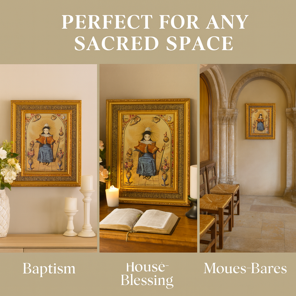 Child of Atocha Framed Image – Santo Niño de Atocha Religious Art