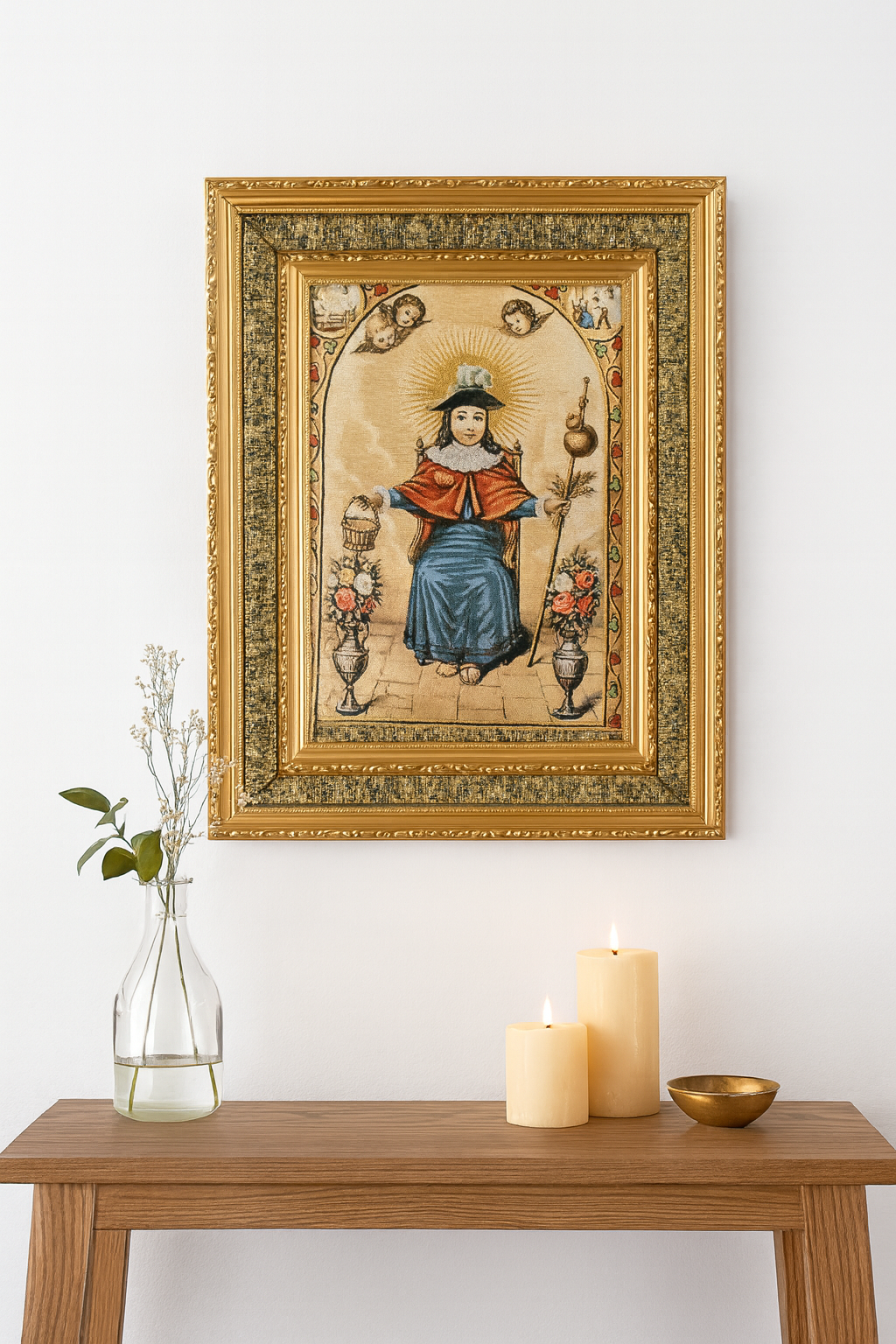 Child of Atocha Framed Image – Santo Niño de Atocha Religious Art