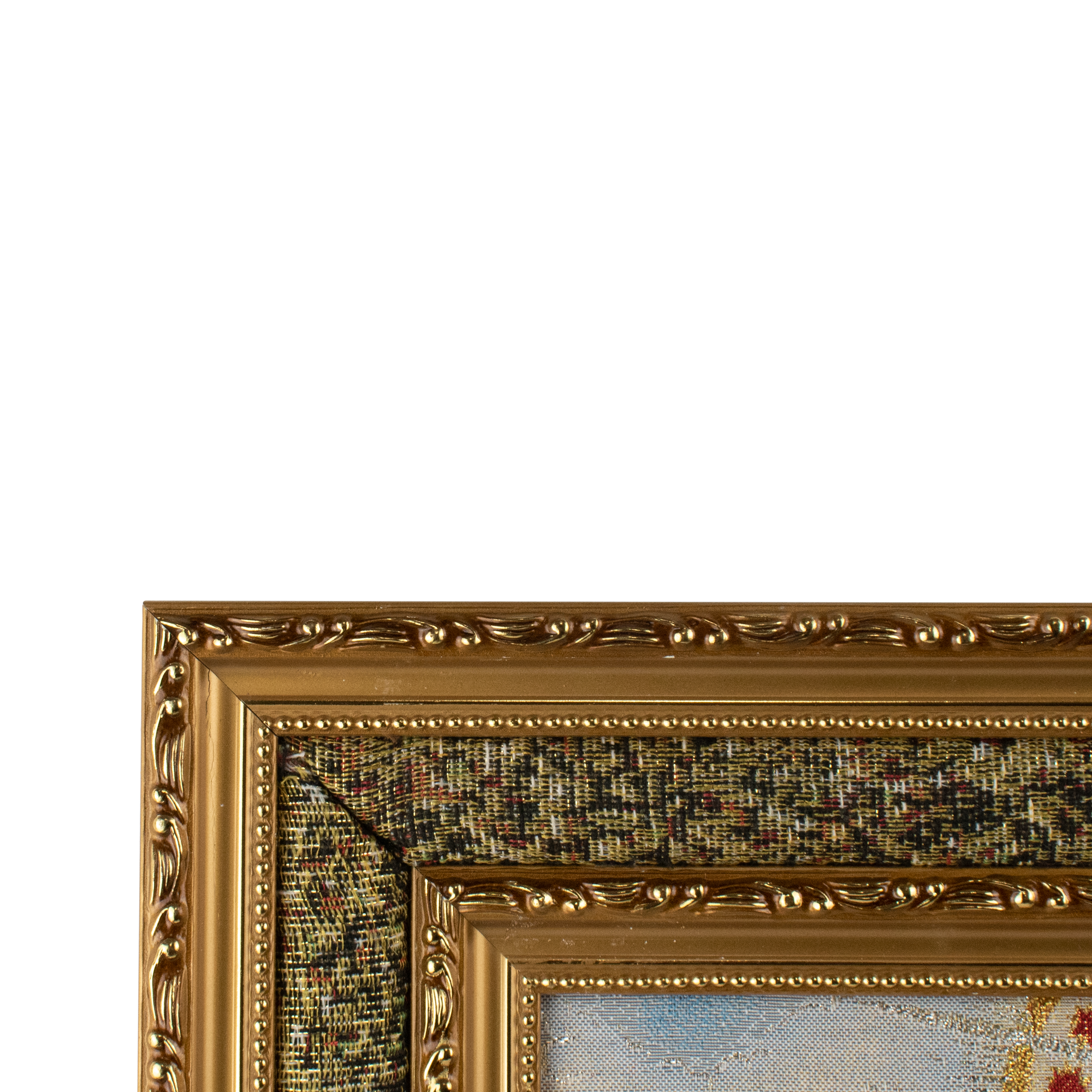 Mrcjsales: Our Lady of Fatima Cloth Frame | Elegant Double Frame | Religious Home Decor | Gift for Loved Ones | Spanish Name: Virgen de Fatima