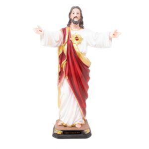 Sacred Heart of Jesus Religious Statue | Sagrado Corazon de Jesus Statue – 8 Inches