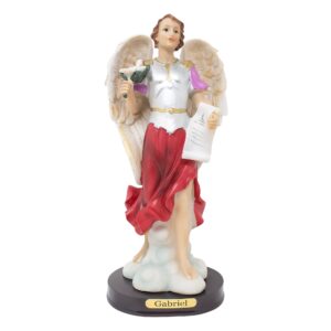Archangel Gabriel Resin Statue – Estatua del Arcángel San Gabriel