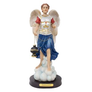 MrcjSales - Archangel Zadkiel Statue | Durable Resin | Multiple Sizes | Inspiring Religious Decor for Home, Church