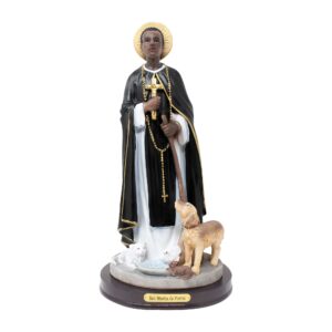 St. Martín de Porres Resin Statue | 8" inch