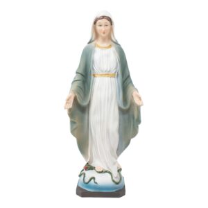 Miraculous Virgin Resin Statues | Virgen Milagrosa | 8" inch
