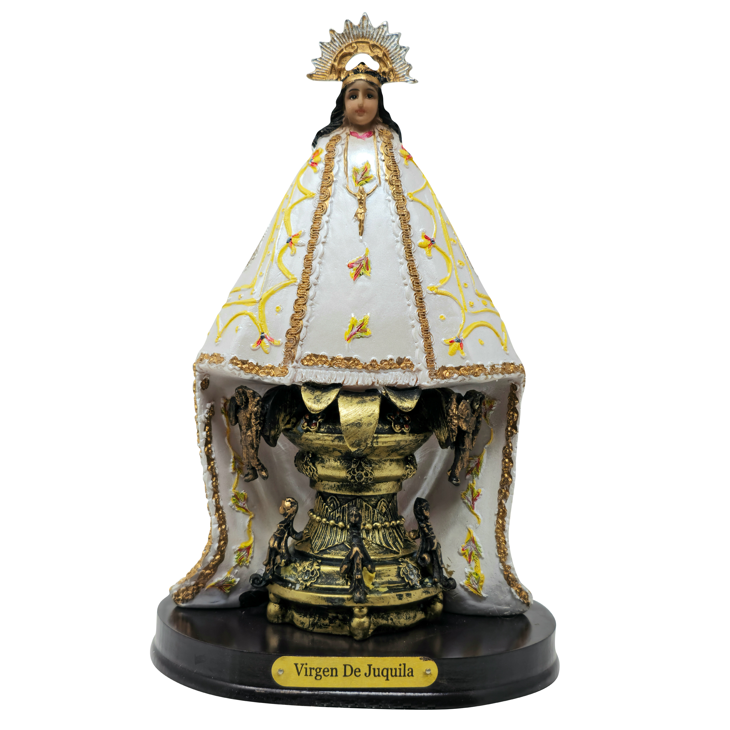 MrcjSales - Our Lady Of Juquila Statue | Virgen de Juquila | Multiple Sizes | Realistic Resin Craft | Ideal for Church, Home, Gifts