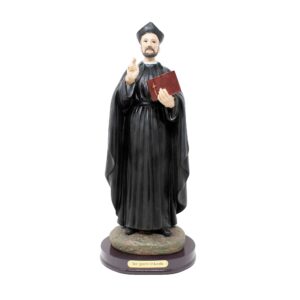 Saint Ignatius Loyola Resin Statue | Multiple Sizes | Realistic Appearance | Church Services, Home Decor, Gifts | San Ignacio Loyola Engraved | Faithful Symbol