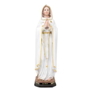 Rosa Mystica Resin Statue - 8" inch