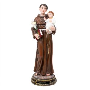 MrcjSales - Saint Anthony Statue | Multiple Sizes | Resin Craftsmanship | San Antonio | Church, Home Decor, Gifts