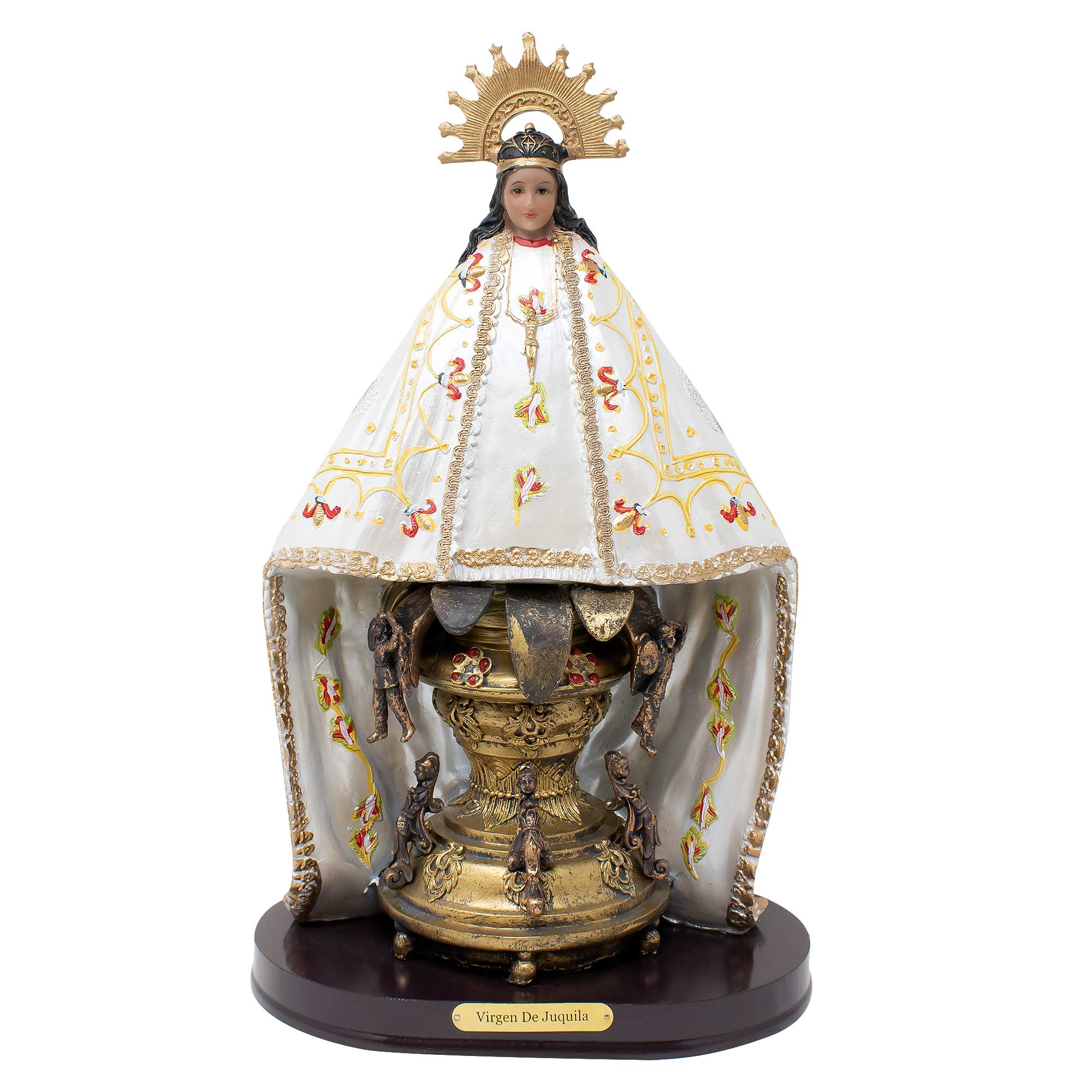 MrcjSales - Our Lady Of Juquila Statue | Virgen de Juquila | Multiple Sizes | Realistic Resin Craft | Ideal for Church, Home, Gifts