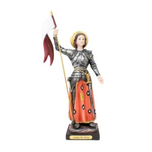MrcjSales - Joan of Arc Statue | Juana De Arco | Multiple Sizes | Church, Home Decor, Altars | Inspirational Gift | Detailed Representation