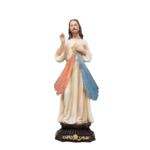 Divine Mercy Resin Statue – Estatua de la Divina Misericordia