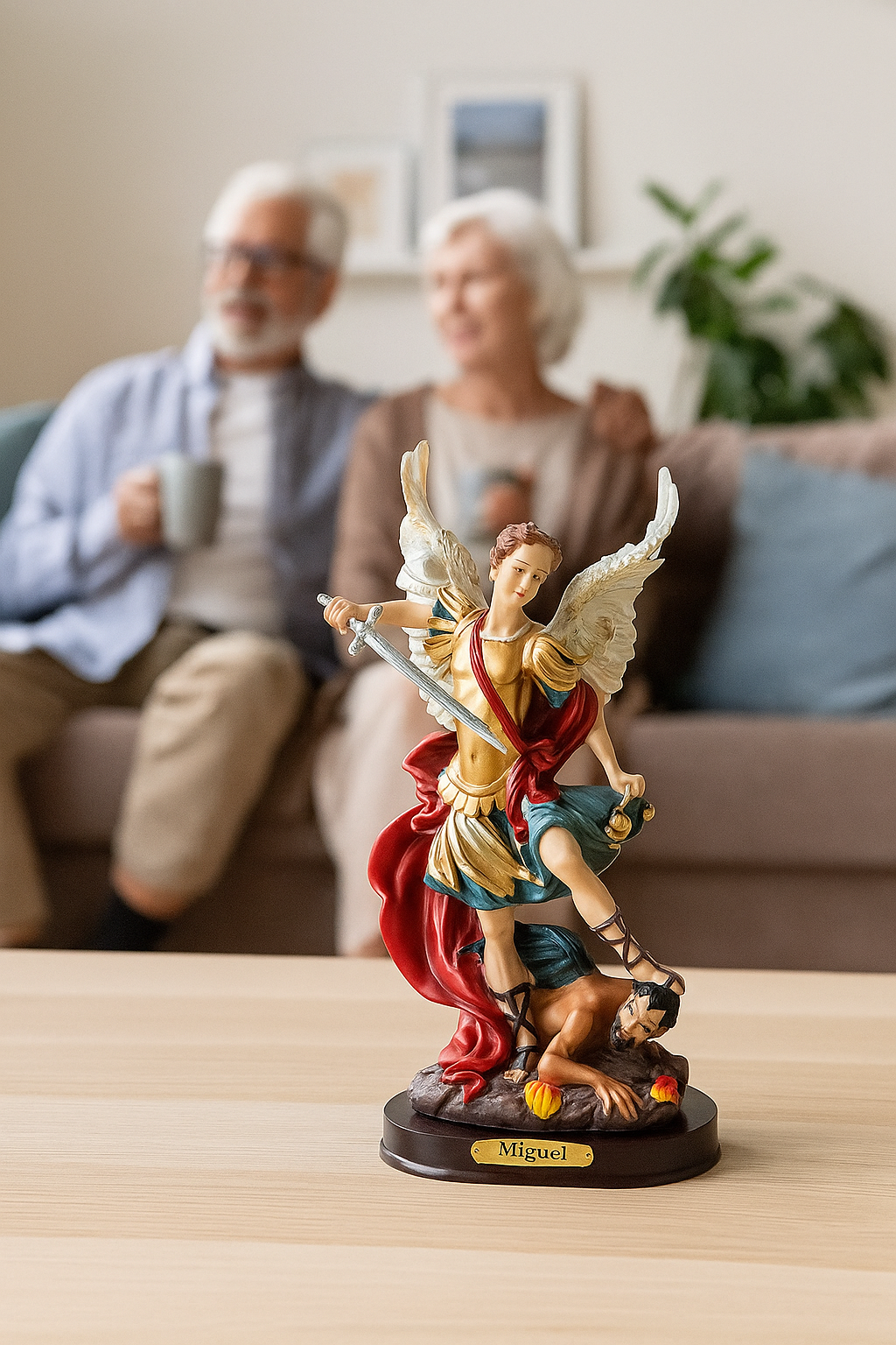 Saint Michael Archangel Statue |  San Miguel Arcángel