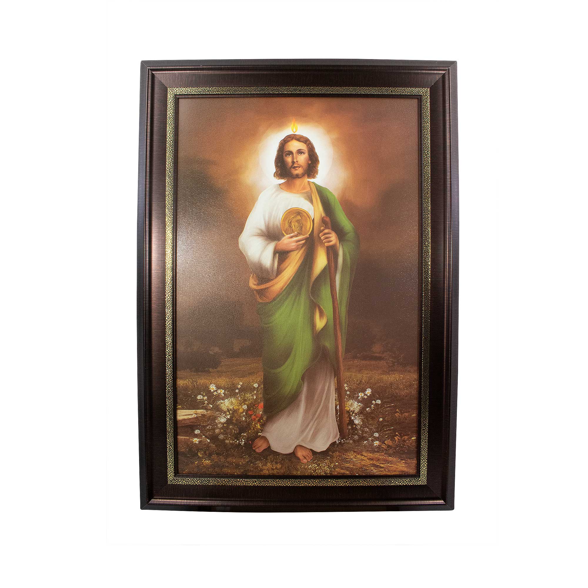 MrcjSales - Saint Judes Marco Frame | Oil Painting | Acrylic Coating | Various Sizes | Very Detailed