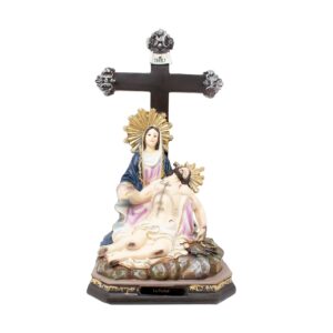 MrcjSales - Piety Resin Statue | La Piedad | Multiple Sizes | Catholic Church Decor, Home Decor, Gifts, Celebrations