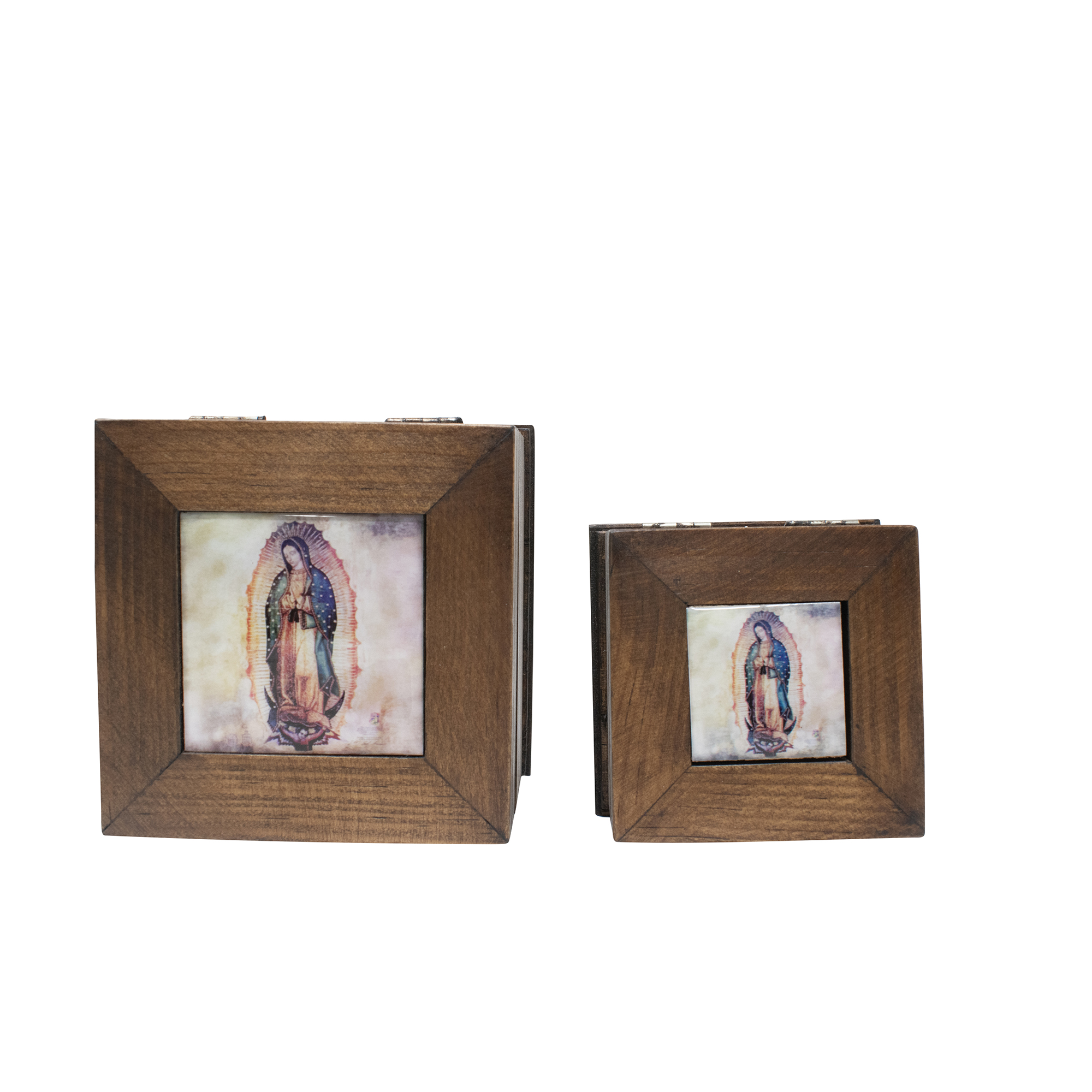 MrcjSales Our Lady of Guadalupe Jewelry Box - A Place for Your Jewelry | Detailed Craftsmanship | Available in Two Sizes