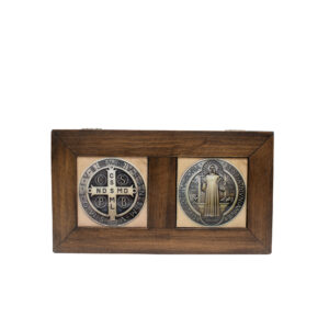 MrcjSales Saint Benedict Jewelry Box - Detailed Craftsmanship | Perfect for Any Occasion | Great Gift Idea | Two Size Options | Versatile Usage