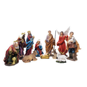 Nativity Set 12 Piece 12 Inch High Quality Resin Masterpiece Tradición de Navidad Meaningful Christmas Tradition Ideal for Devotion - MrcjSales