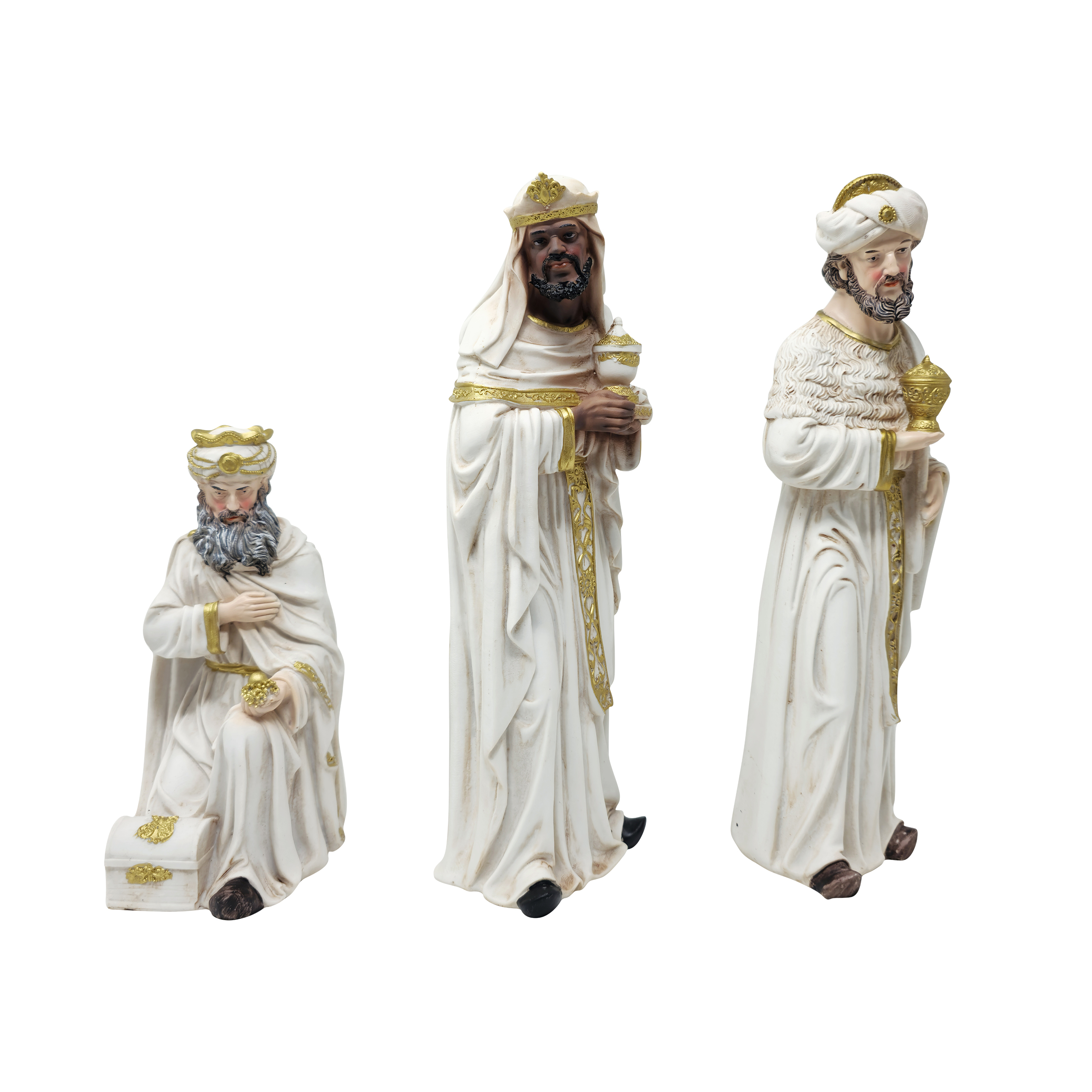 MrcjSales Nativity Set | High-Quality Resin | 12-Piece Masterpiece | Meaningful Christmas Tradition | Multipurpose Set | Exceptional Detail Design | Ideal for Devotion and Reflection Nativity Set #9