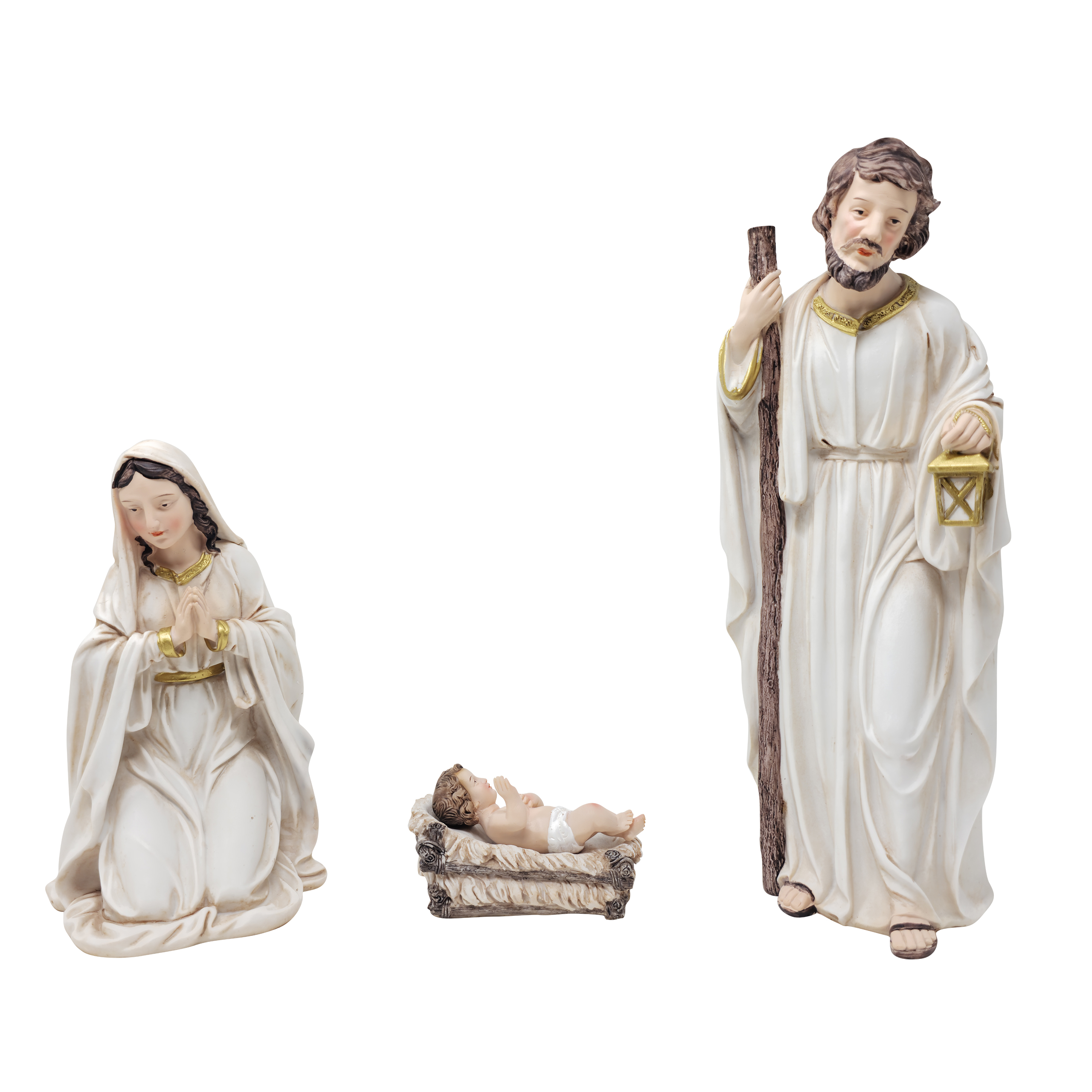 MrcjSales Nativity Set | High-Quality Resin | 12-Piece Masterpiece | Meaningful Christmas Tradition | Multipurpose Set | Exceptional Detail Design | Ideal for Devotion and Reflection Nativity Set #9