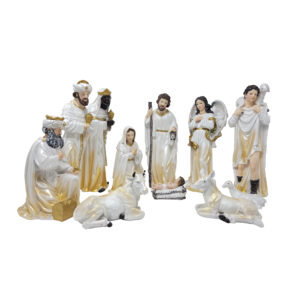 MrcjSales Nativity Set | High-Quality Resin | 12-Piece Masterpiece | Meaningful Christmas Tradition | Multipurpose Set | Exceptional Detail Design | Ideal for Devotion and Reflection Nativity Set #8