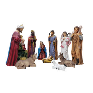 Nativity Set 12 Piece 12 Inch High Quality Resin Masterpiece Tradición de Navidad Meaningful Christmas Tradition Ideal for Devotion - MrcjSales