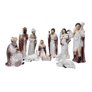 Nativity Set 12 Piece 12 Inch High Quality Resin Masterpiece Tradición de Navidad Meaningful Christmas Tradition Ideal for Devotion - MrcjSales