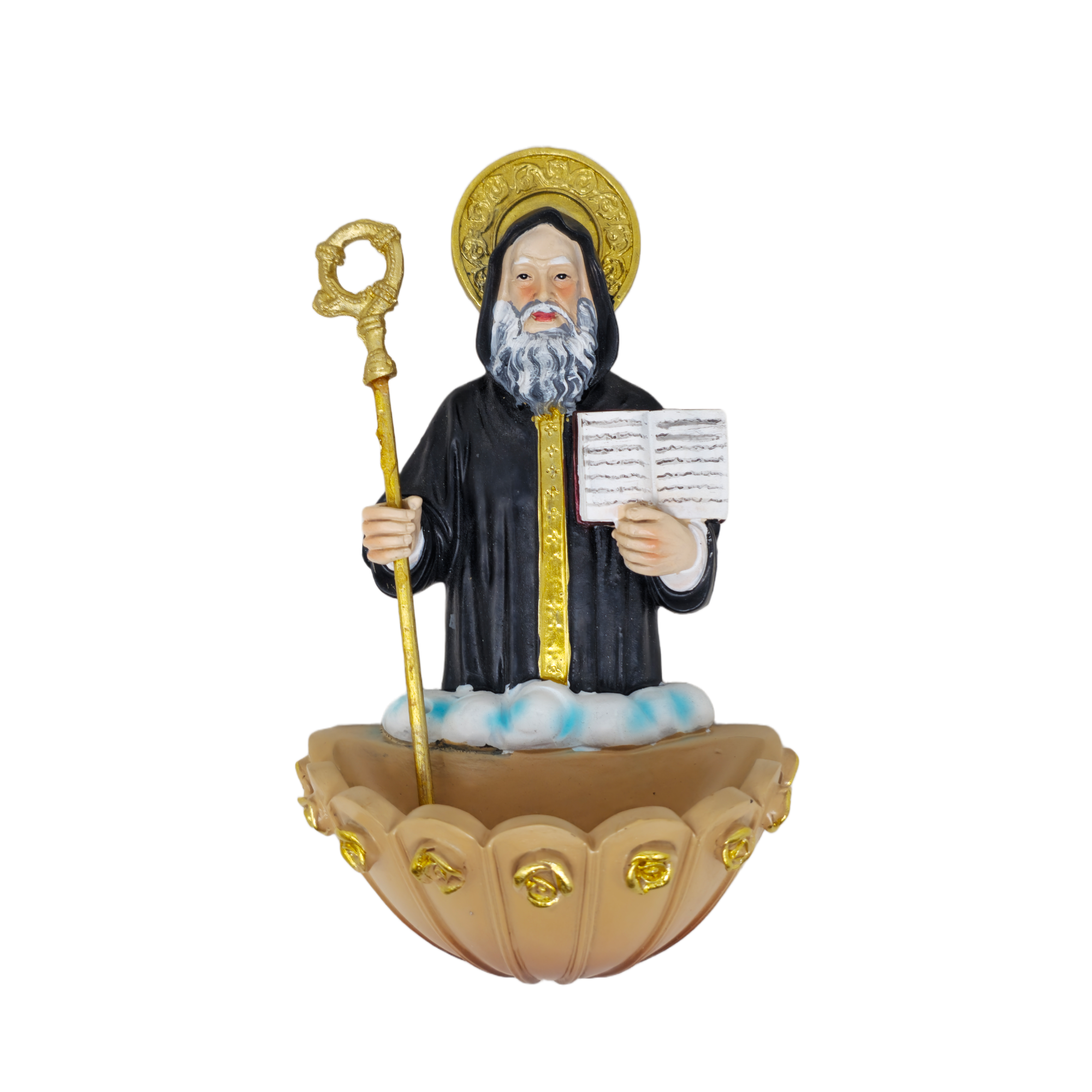 Saint Benedict Holy Water Holder