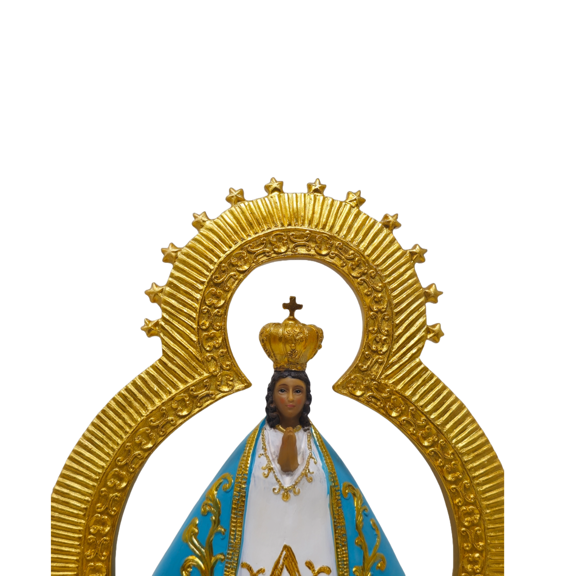 Nuestra Señora de Suyapa 12" Statue – Resin Material, Detailed Design, Patroness of Honduras, Catholic, Religious Gifts,