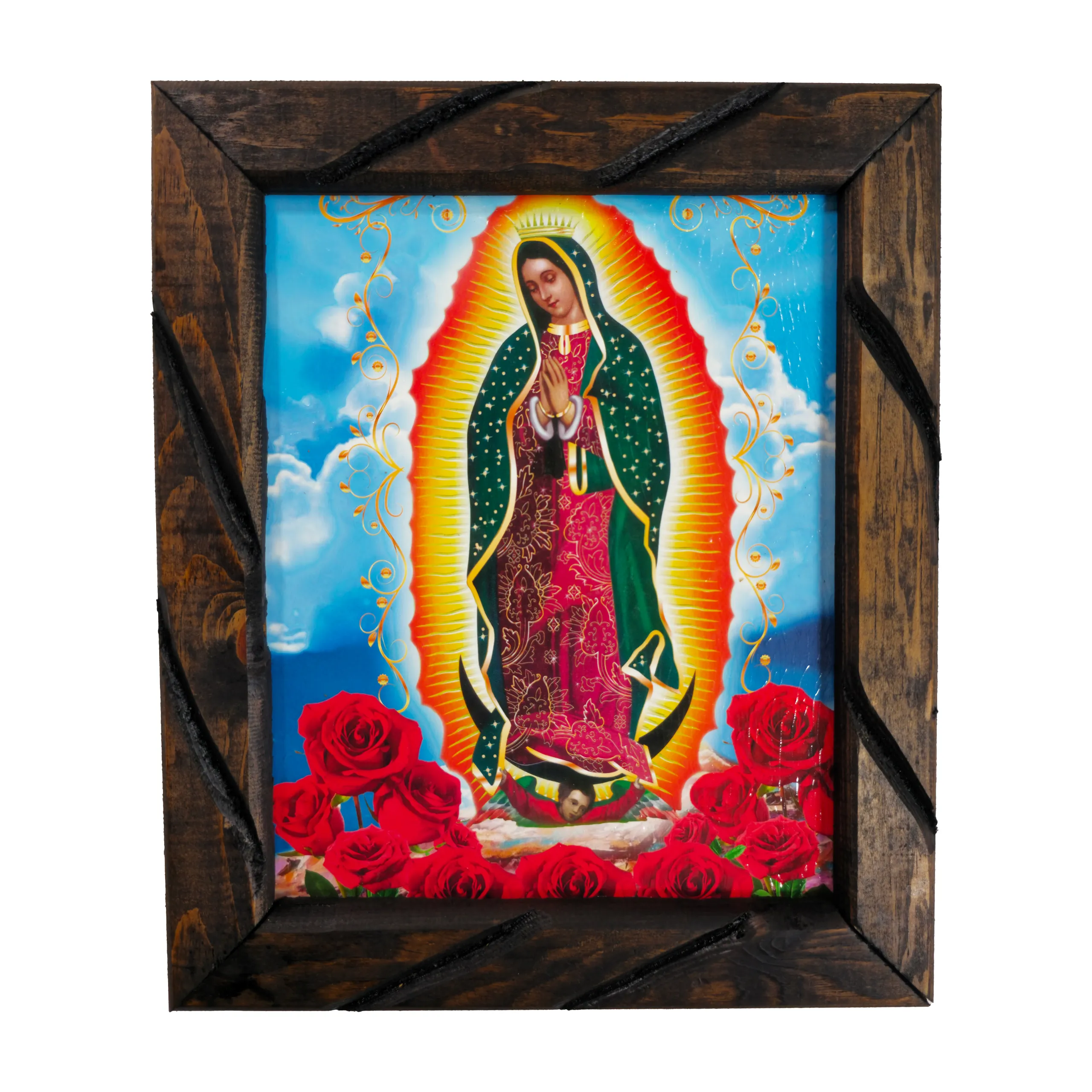 Our Lady of Guadalupe -12"x10"